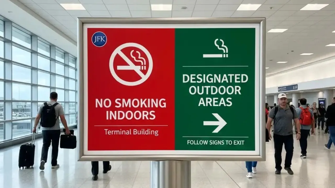 JFK Airport Smoking Areas – Official Rules & Outdoor Locations