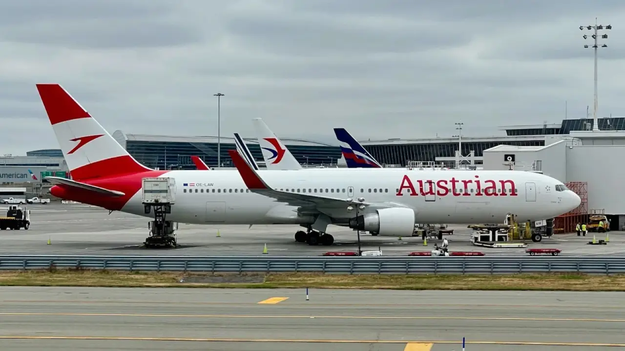 Austrian Airlines Terminal at John F Kennedy International Airport (JFK)