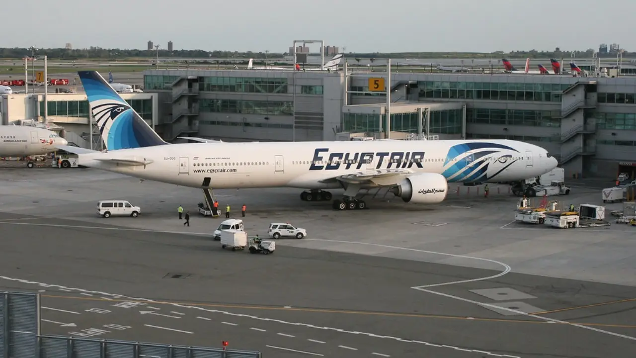 Egypt Air Terminal at John F Kennedy International Airport (JFK)
