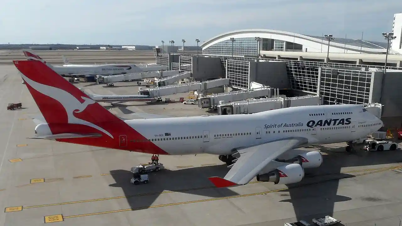 Qantas Terminal at John F. Kennedy International Airport (JFK)