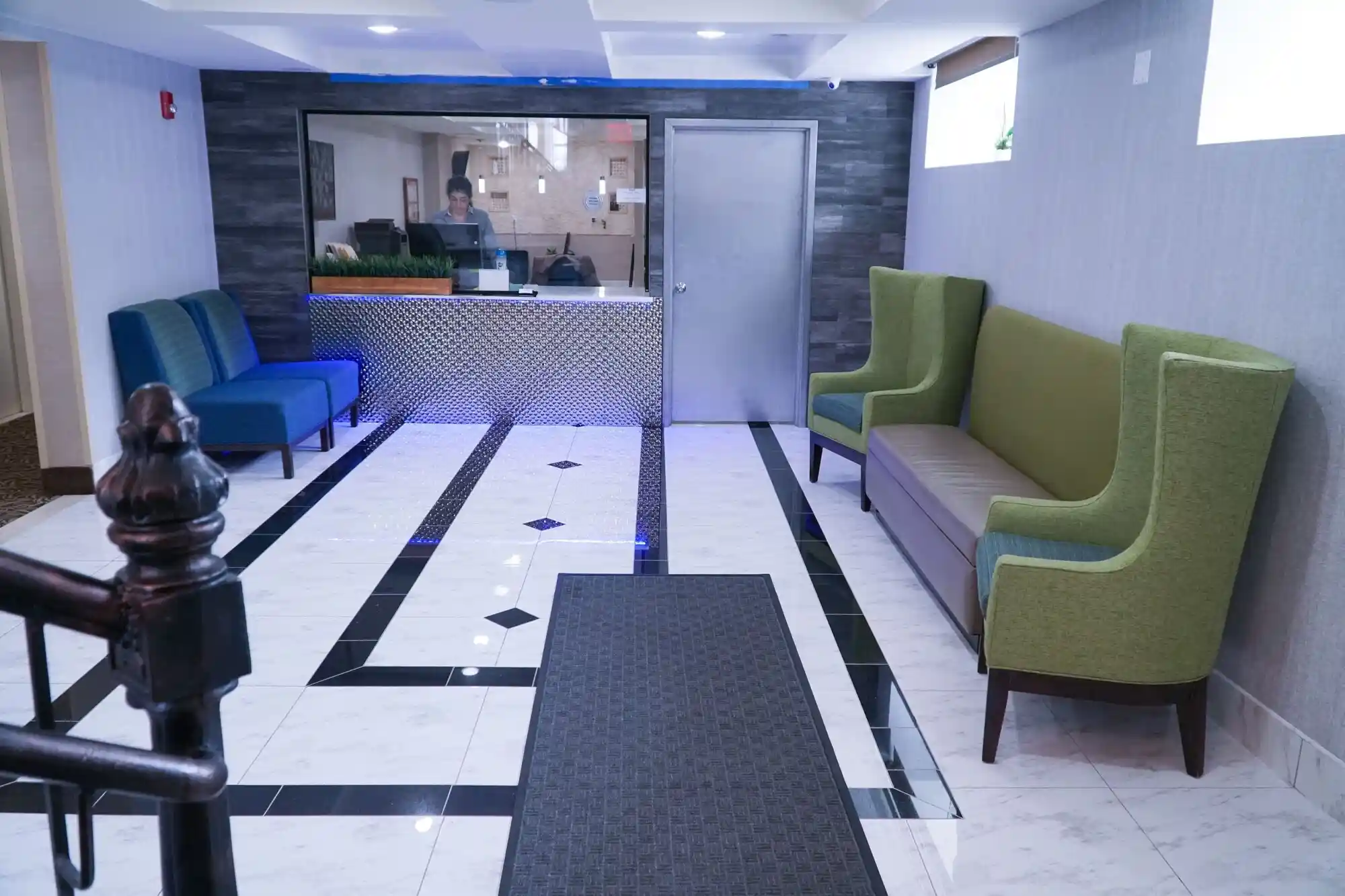 hotel mint lobby
